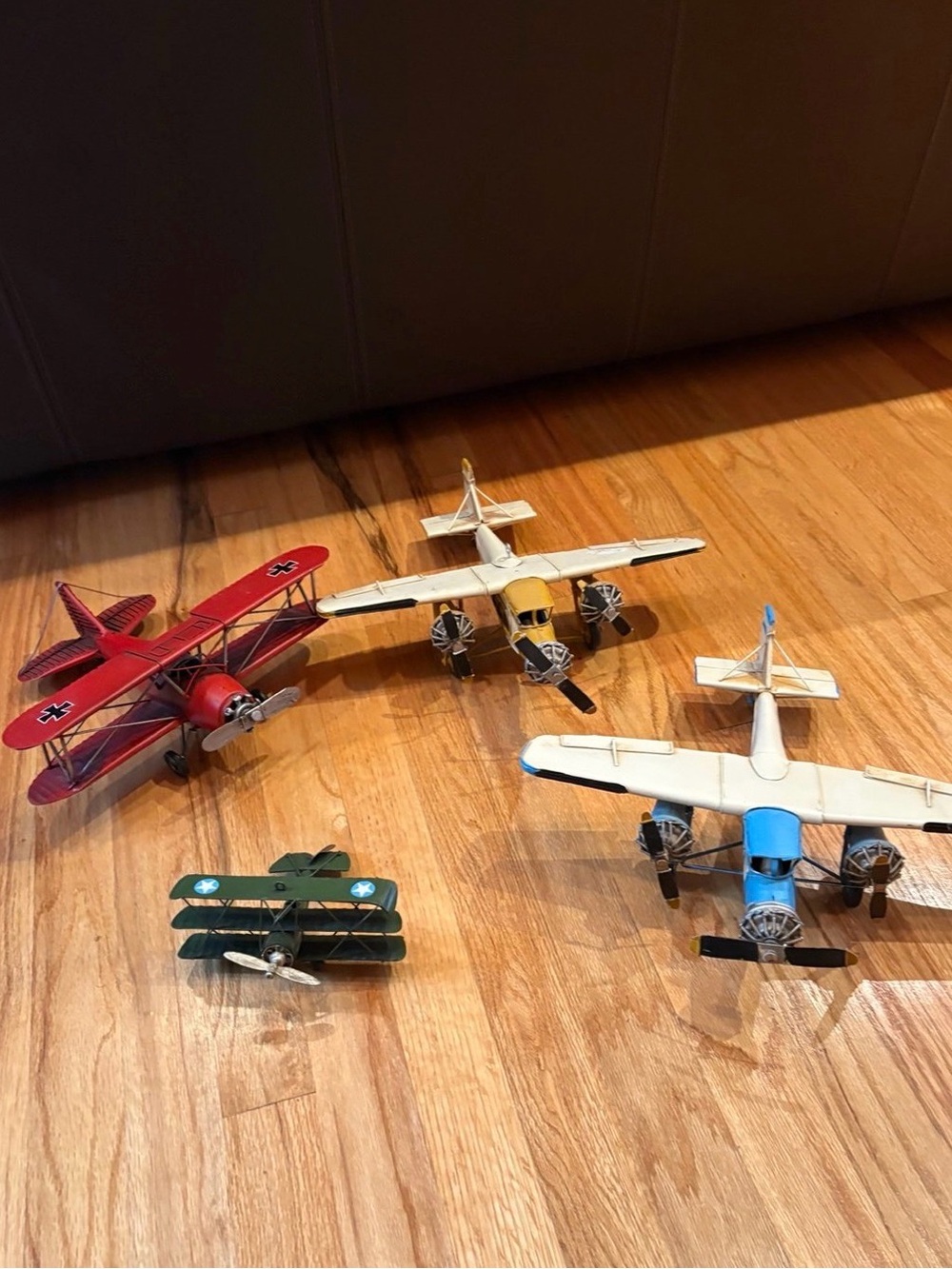 Vintage model airplanes